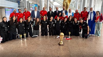 وزارة الشباب والرياضة تستقبل بعثة ناشئات السلة بعد التتويج التاريخي ببطولة الأفروباسكت