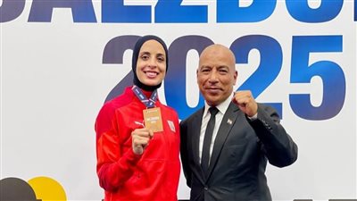 فريال أشرف تحصد برونزية الدوري العالمي بعد عودتها للملاعب