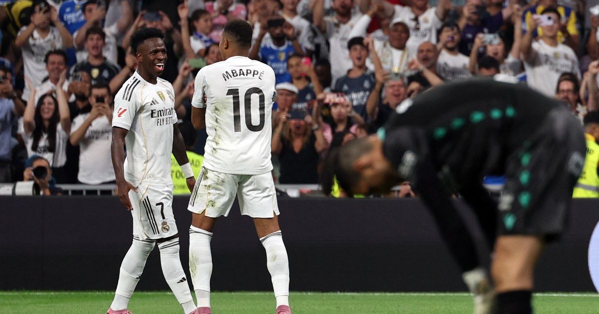 تشكيلة ريال مدريد ضد مارسيليا.. رودريغو بديلاً لفينيسيوس