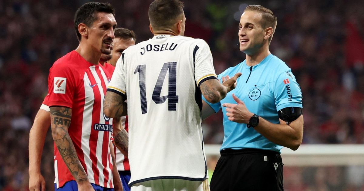 سابقة تاريخية لحكام الفار في ديربي أتلتيكو مدريد وريال مدريد