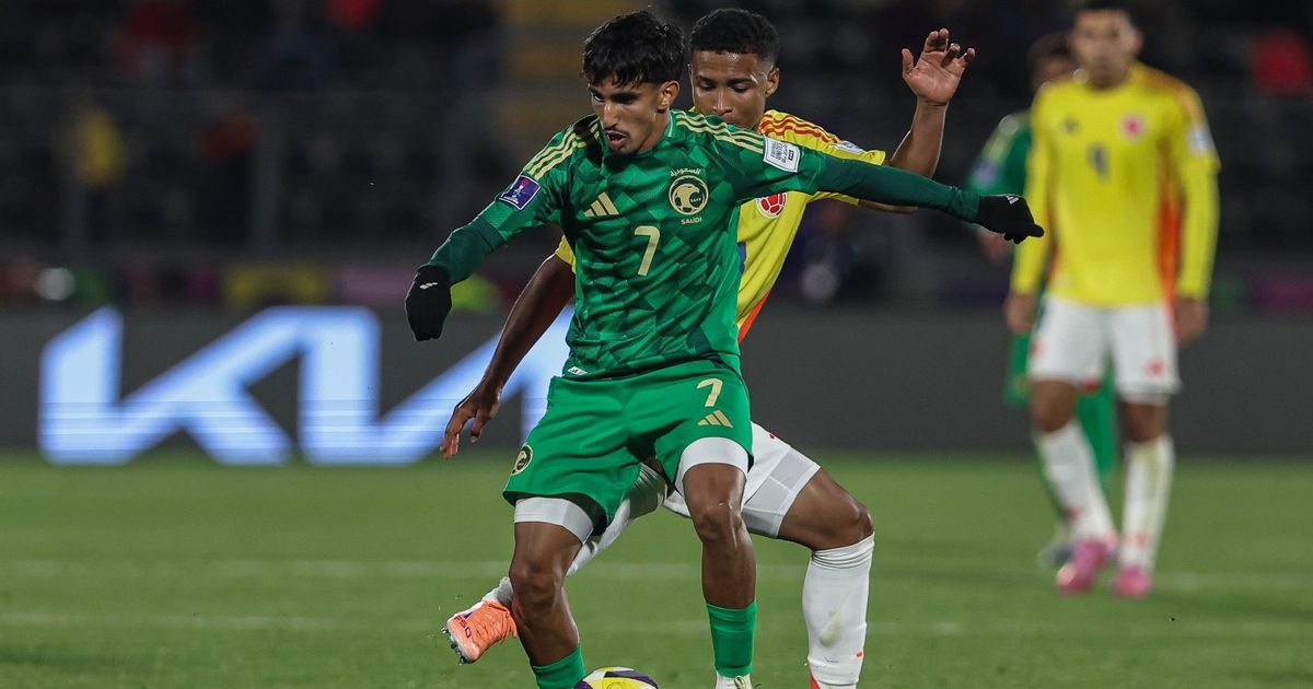 السعودية تستهل مشوار كأس العالم للشباب بخسارة أمام كولومبيا
