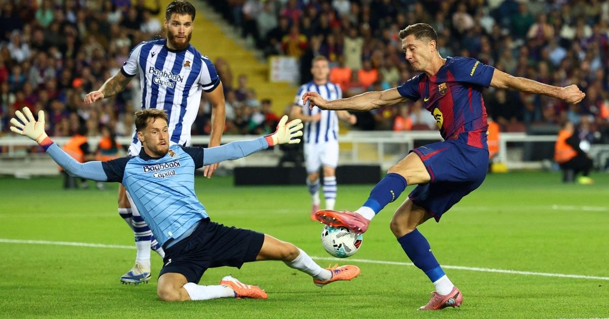 برشلونة يقهر سوسيداد وينتزع صدارة الليغا من ريال مدريد