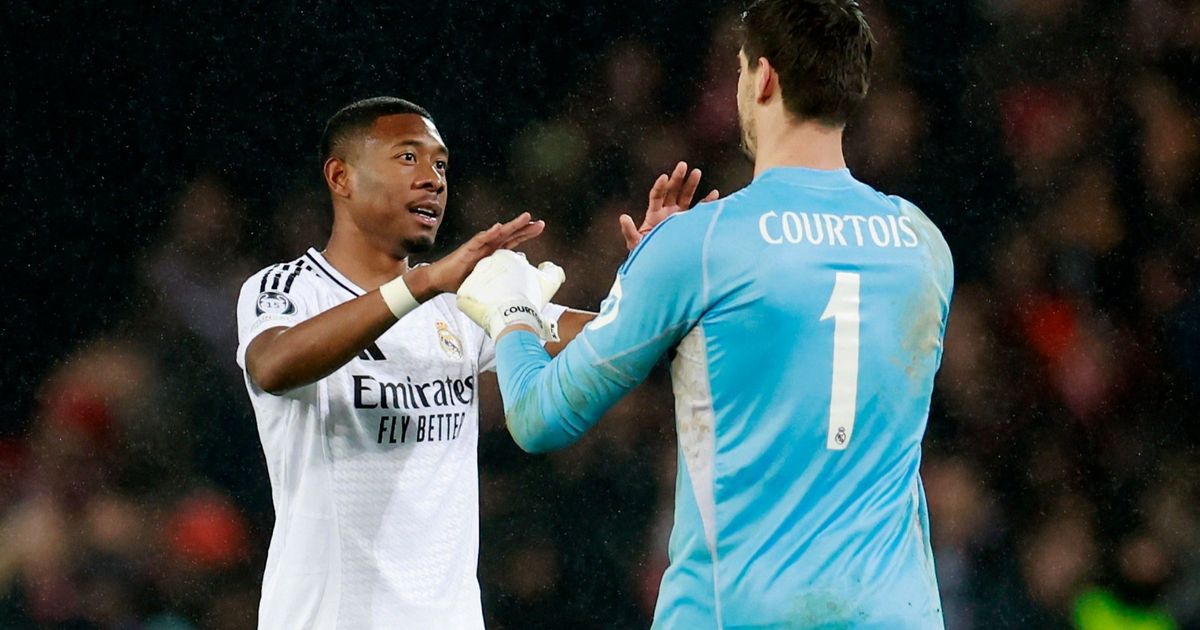 ألابا أساسيا تشكيلة ريال مدريد بمواجهة ألماتي بدوري الأبطال
