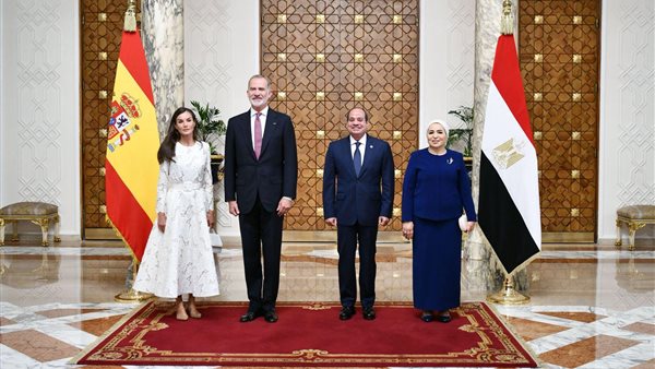 الرئيس السيسي يقيم مأدبة عشاء على شرف جلالة الملك فيليبي السادس ملك إسبانيا