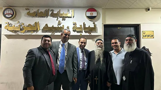 تفاصيل إخلاء سبيل القمص لوقا أسعد من نيابة رشيد بعد توجيه اتهام له بالسب والقذف من قبل مستشار أحد أطراف النزاع في أزمة الكنيسة 3 إخلاء سبيل القمص لوقا أسعد