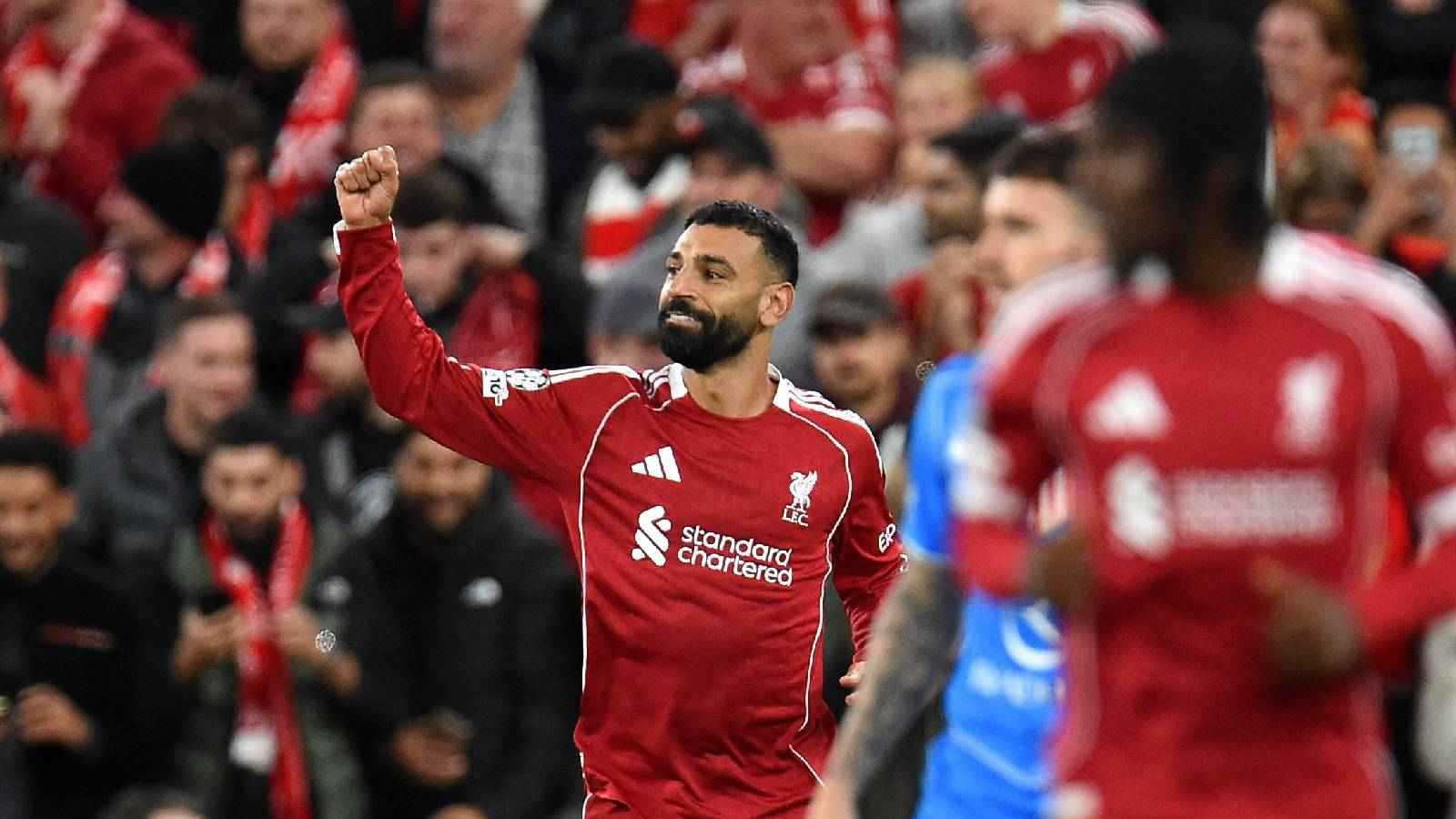 صلاح يحطم رقم ستيفن جيرارد ويصنع التاريخ في دوري أبطال أوروبا