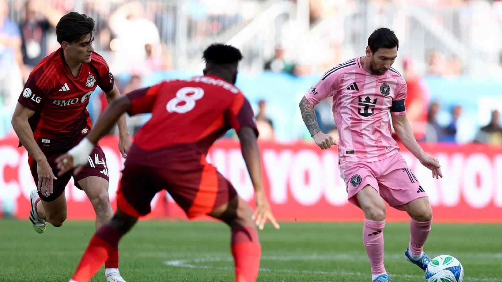 ملخص وأهداف ورجل مباراة إنتر ميامي ضد تورنتو في الدوري الأمريكي