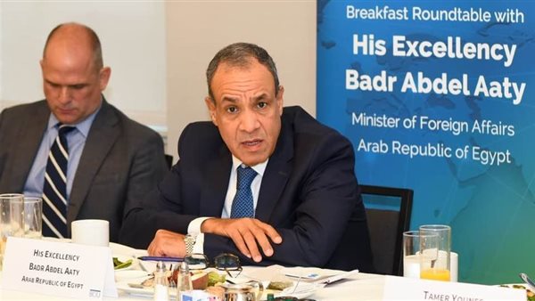 وزير الخارجية يلتقى قيادات مجلس الأعمال للتفاهم الدولى