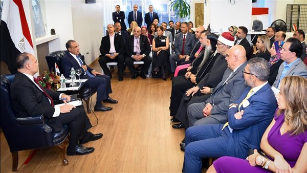 وزير الخارجية يلتقي الجالية المصرية في نيويورك على هامش أعمال الجمعية العامة للأمم المتحدة