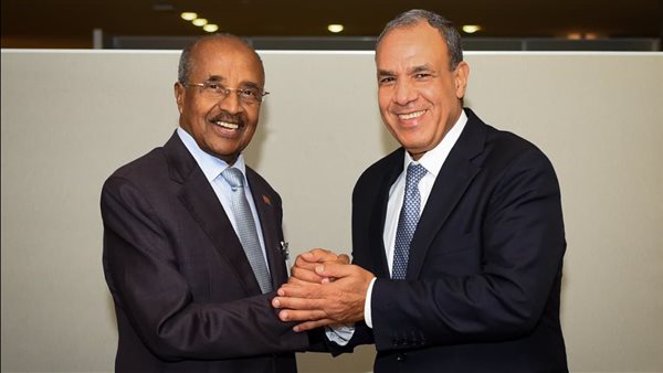 وزيرا خارجية مصر وإريتريا يناقشان التحديات الأمنية فى البحر الأحمر