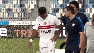 برنامج تأهيلي مكثف لـ أحمد شريف بعد إصابته بشد في السمانة بمباراة المحلة