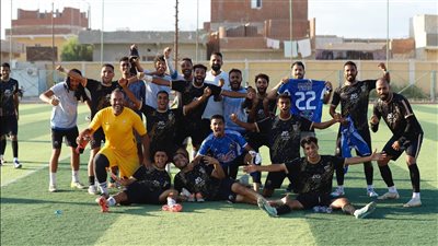 بالعلامة الكاملة الجزيرة يحافظ علي قمة مجموعة مطروح بالقسم الثالث والحصيلة 76 هدف بعد الجولة 5