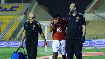لن تقل عن 7 أسابيع.. الأهلي يعلن إصابة حسين الشحات بمزق في العضلة الخلفية