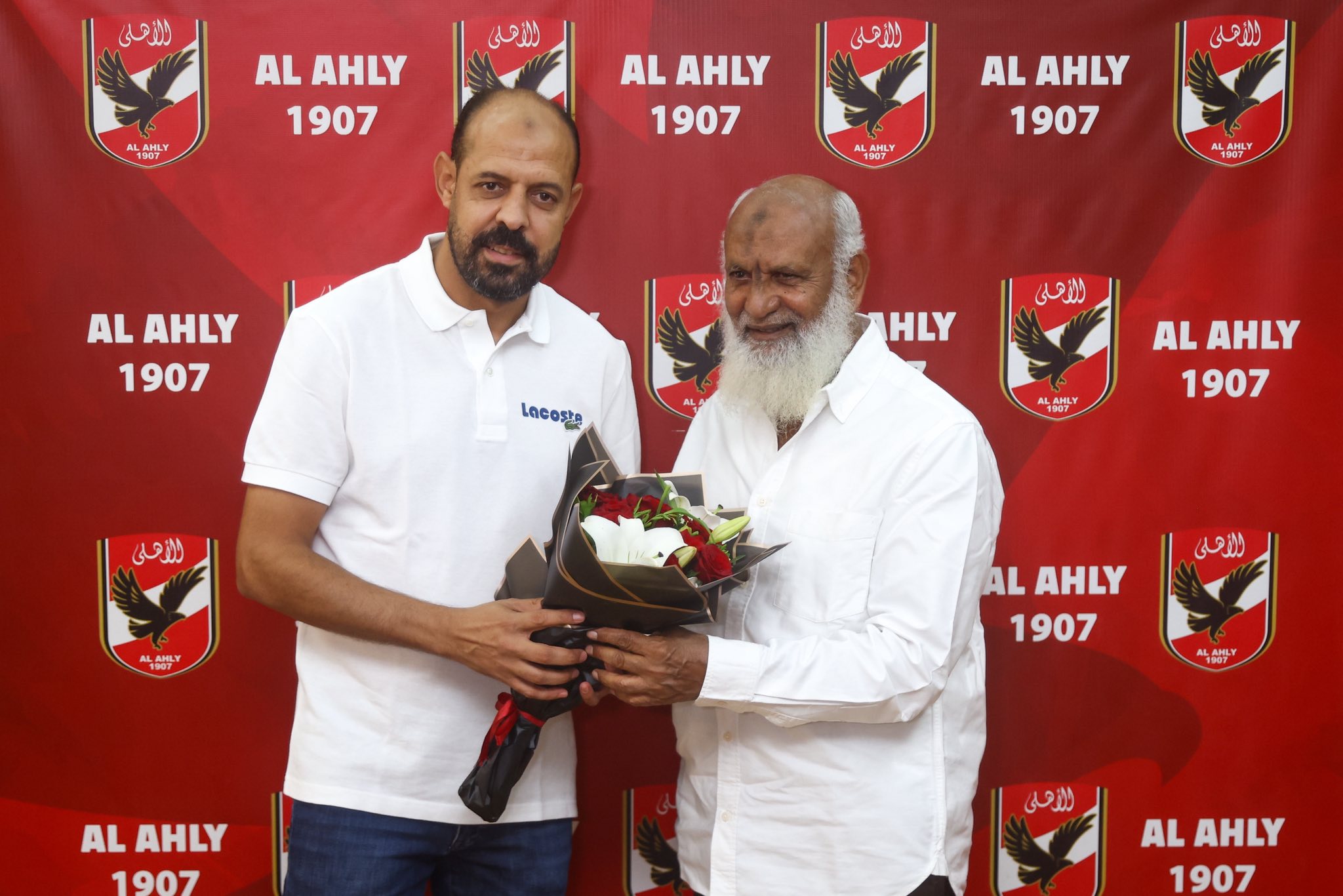 May be an image of text that says 'اللأهلى الأهلى AL AHLY 1907 식이삼D토Y الأهلی AL AHLY 1907 الزهلى AL AHLY 1907 산력Y AL AHLY 1907 الأهلي الأهلى HLY الزهلی AL AHLY 1907 الأهلى AL AHLY 1907 AL AHLY 1907 الأهلى ALAHLY AL AHLY 1907'