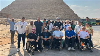 مصر تبهر العالم..جولة سياحية مميزة للمنتخبات المشاركة في مونديال رفع الأثقال البارالمبي