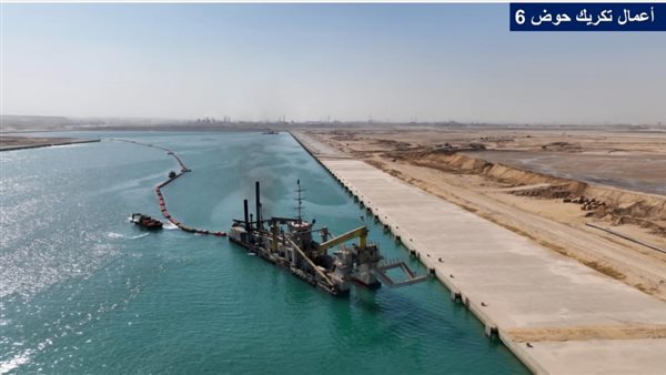 7 معلومات عن مشروع استكمال وتطوير ميناء السخنة