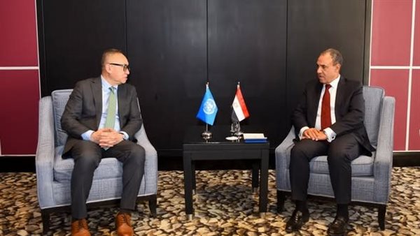 وزير الخارجية يلتقي مبعوث الأمم المتحدة الخاص للقرن الأفريقي