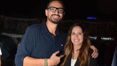 مطيع يشكر أعضاء نادي الزهور بعد فوز زوجته آية شريف في الانتخابات