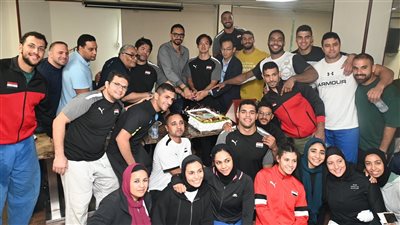 محمد مطيع يكرم أبطال الجودو والمدرب الياباني كادونا