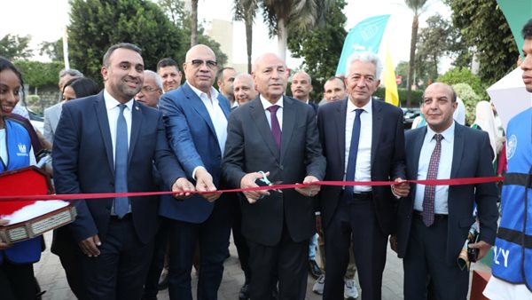 محافظ القاهرة يفتتح مهرجان الجبن المصرى بحديقة الحرية بالزمالك