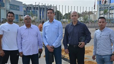 رئيس اتحاد ألعاب القوى يتفقد أعمال تطوير مضمار المركز الأولمبي بالمعادي