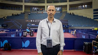 عمرو فهمي: نسعى لحصد الميداليات والاتحاد الدولي لتنس الطاولة أشاد بتنظيم البطولة