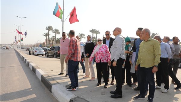 محافظ القاهرة يتفقد رفع كفاءة الطرق والمحاور المؤدية للمتحف الكبير