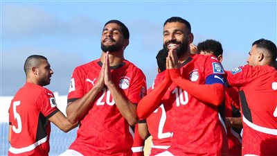 بهدفي إبراهيم عادل  وصلاح.. منتخب مصر يتفوق على جيبوتي في نتيجة الشوط الاول