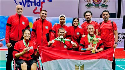 6 ميداليات حصيلة منتخب الريشة الطائرة البارالمبية في بطولة أبيا الدولية بنيجيريا