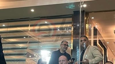 ياس توروب مدرب الأهلي يصل ستاد القاهرة لمتابعة مباراة مصر وغينيا بيساو في تصفيات كأس العالم (صور)