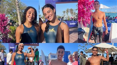 6 ميداليات حصيلة مصر في اليوم الأول لبطولة العالم للسباحة بالزعانف