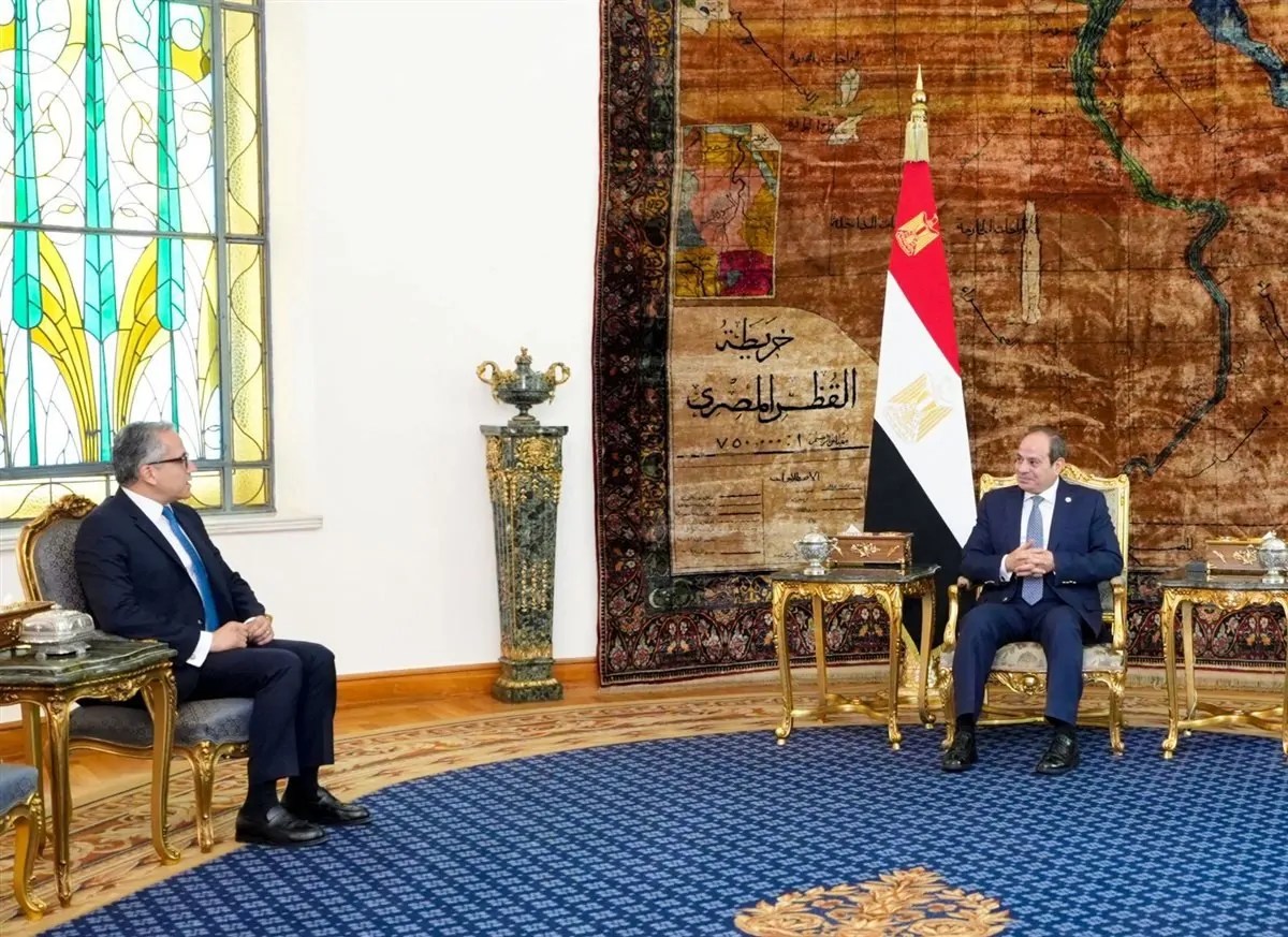 تفاصيل لقاء الرئيس السيسي ومدير عام اليونسكو الدكتورخالد العناني