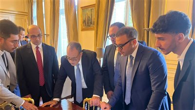 وزير الخارجية يشهد مراسم تدشين الموقع الإلكتروني الجديد لقنصلية مصر فى باريس|صور