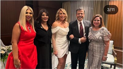 آخرهن إيناس الدغيدي ورانيا يوسف.. نجمات دخلن عش الزوجية بعد سن الـ 50