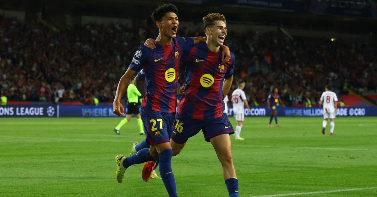 شاهد.. فيرمين لوبيز يسجل أول هاتريك في مسيرته مع برشلونة