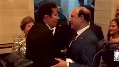 ماجد المصري ومحمود حميدة وداليا البحيري أول الحضور في زفاف نجل الفنان هاني رمزي.. صور