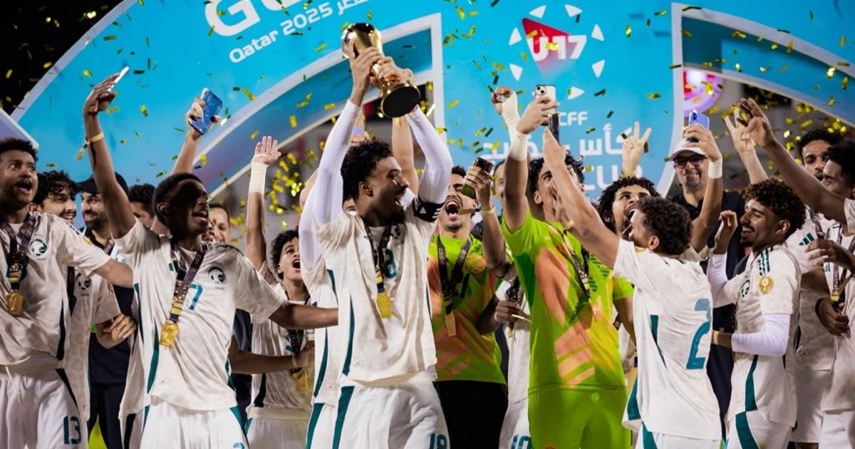 المنتخب السعودي يتوج بطلاً لكأس الخليج تحت 17 عاماً