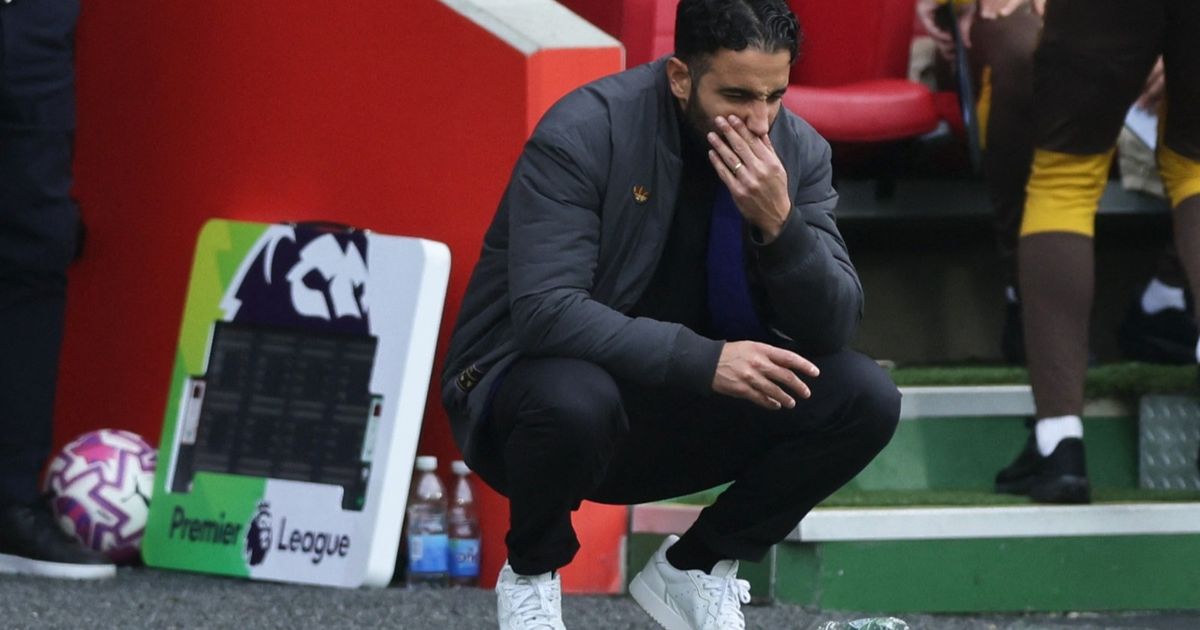 قلق في مانشستر يونايتد من احتمال رحيل المدرب أموريم