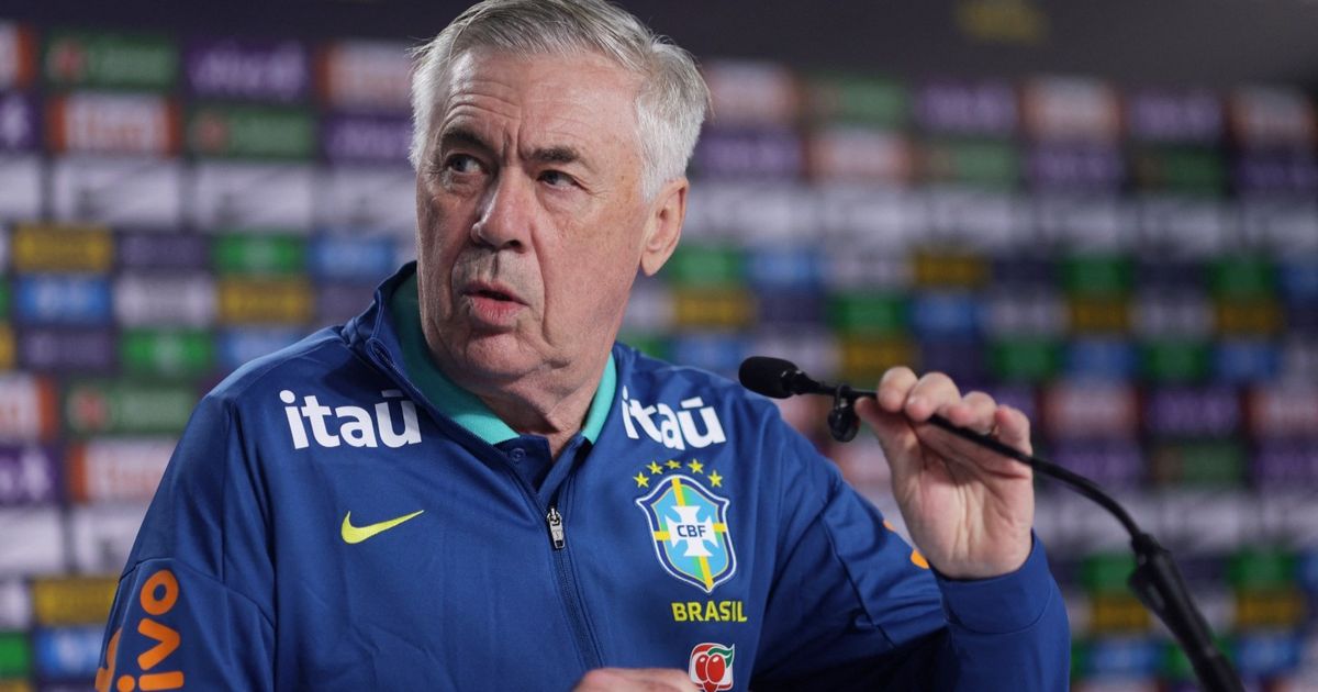 كارلو أنشيلوتي: على البرازيل الفوز بكأس العالم