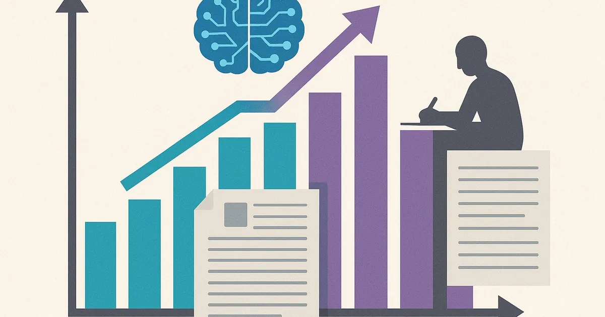 دراسة: الذكاء الاصطناعي يتجاوز البشر في كتابة المقالات