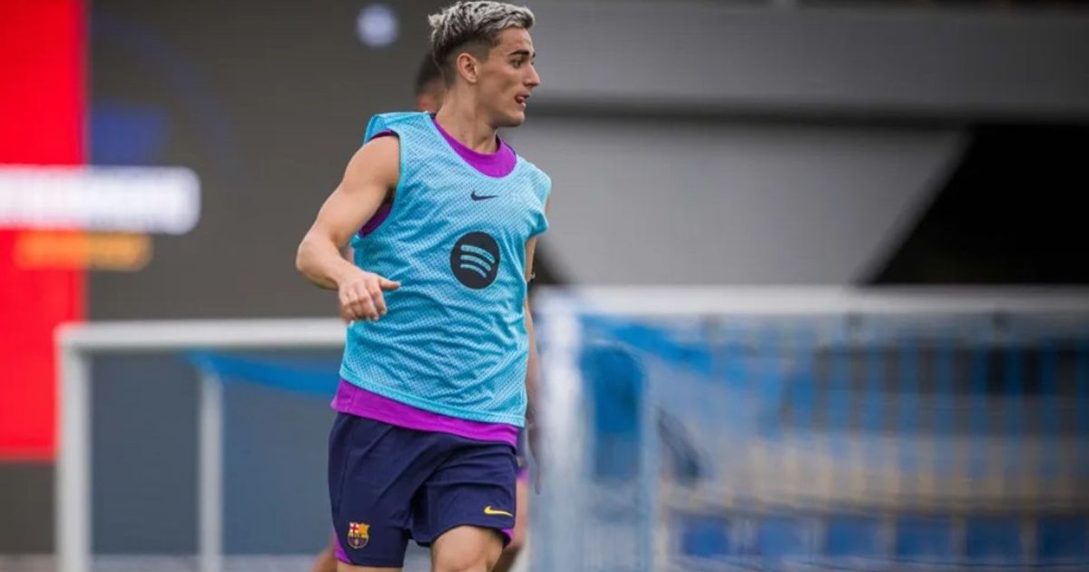 غافي يعود لتدريبات برشلونة بعد أيام من جراحة في الركبة