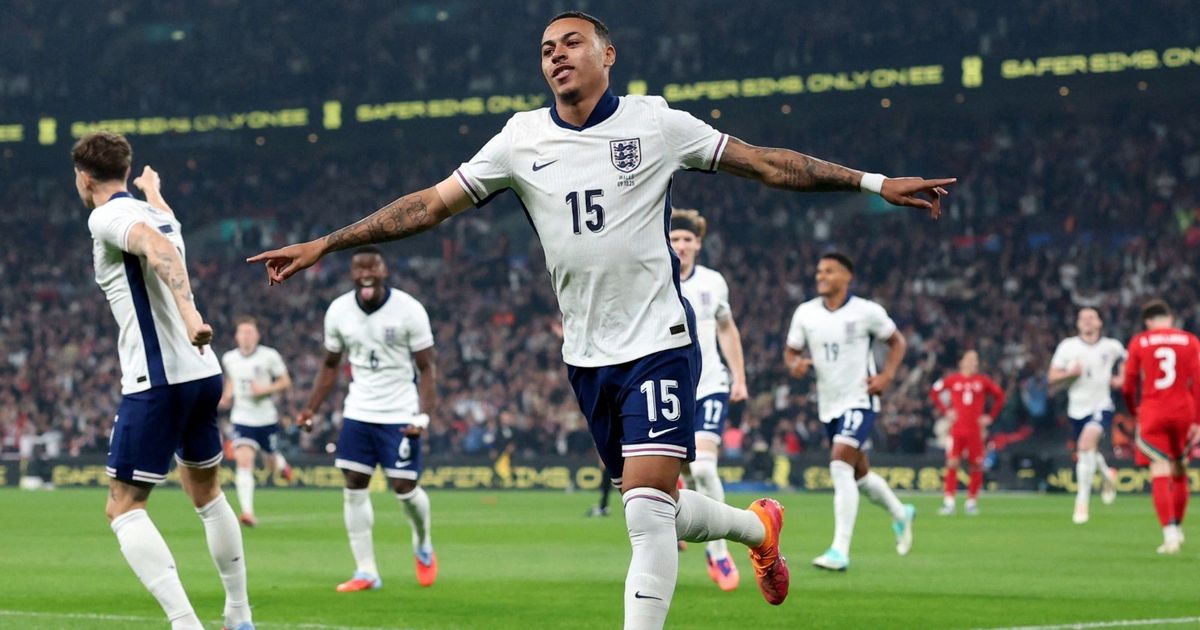 شاهد.. إنجلترا تحقق الفوز الثامن على التوالي أمام ويلز