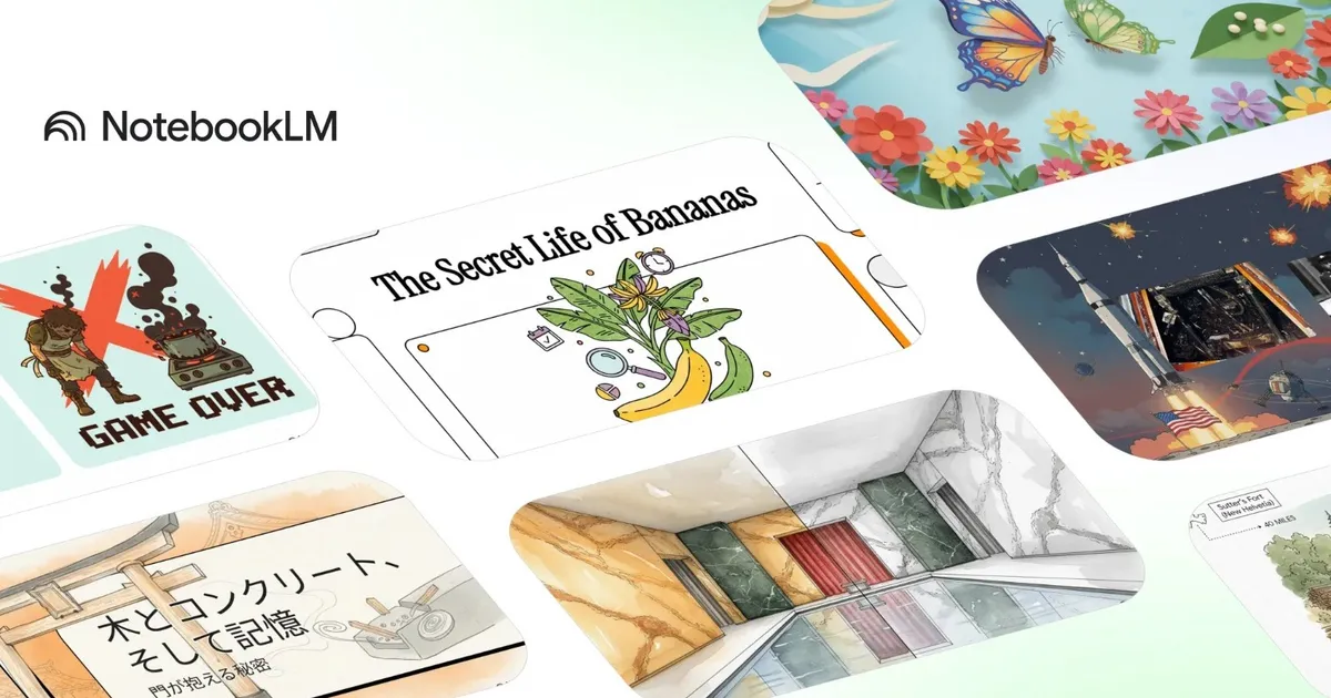 جوجل تتيح إمكانيات NanoBanana داخل Google app وNotebookLM
