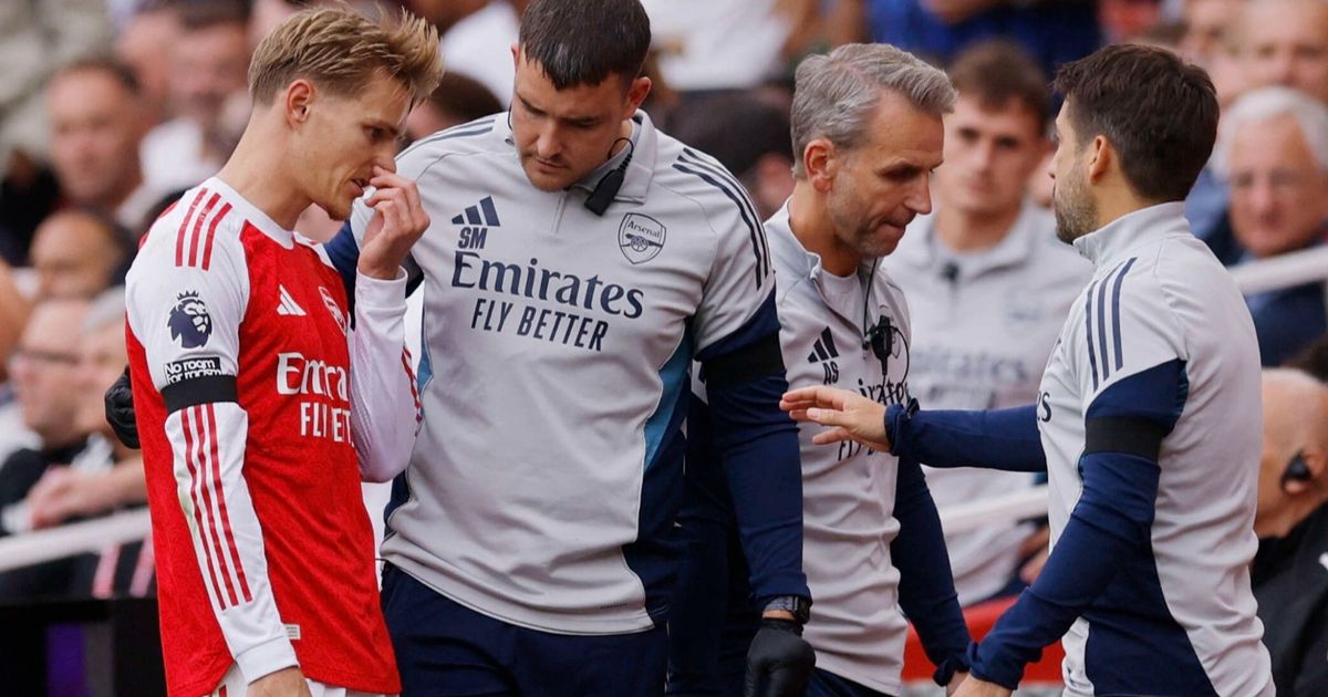 استبعاد أوديغارد لاعب أرسنال من تشكيلة النرويج للإصابة