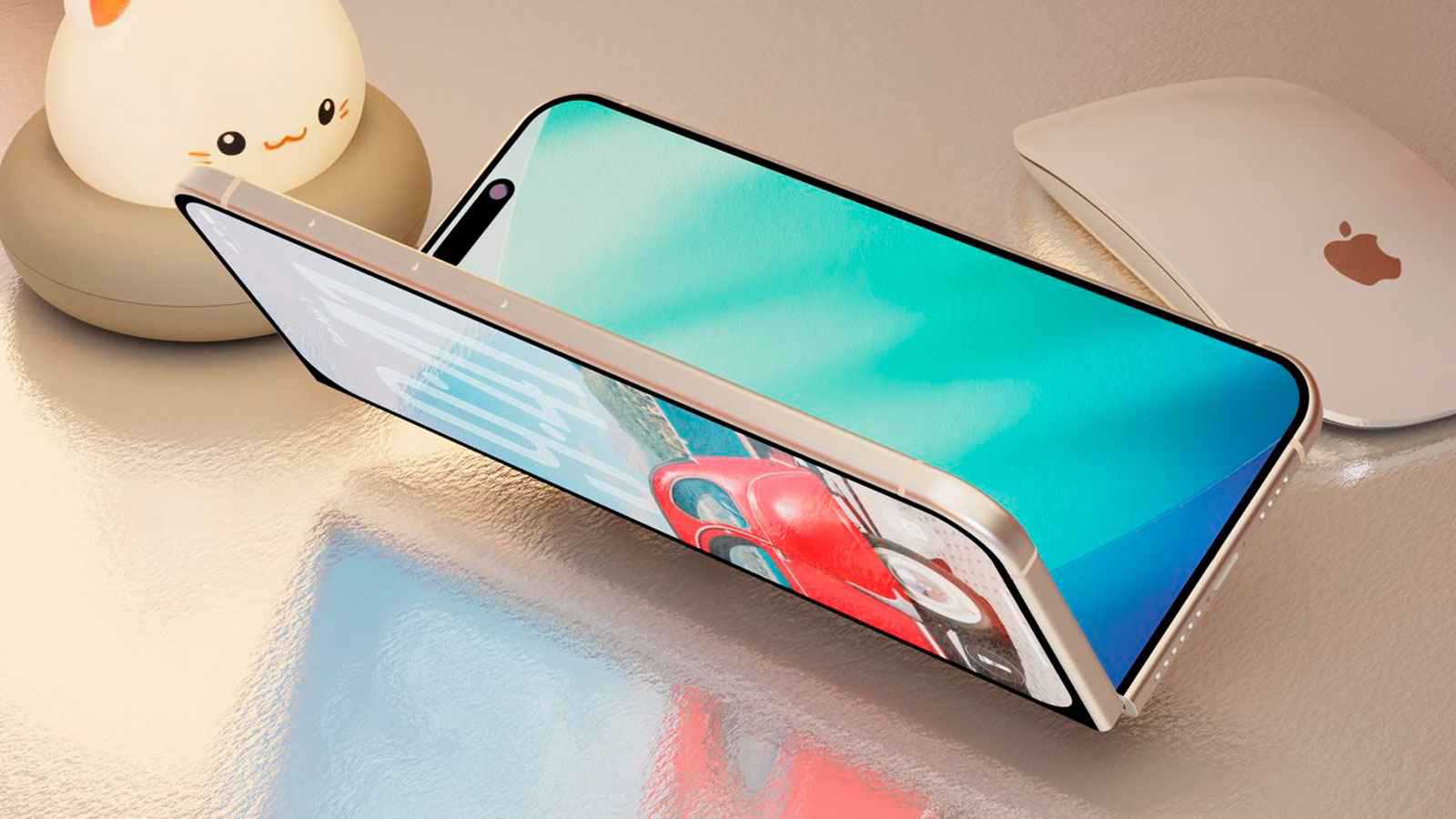 أبل” تجمع بين الألمنيوم والتيتانيوم في تصميم “آيفون 18 فولد