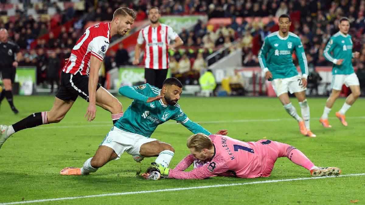 أهداف وملخص ورجل مباراة ليفربول ضد برينتفورد في الدوري الإنجليزي