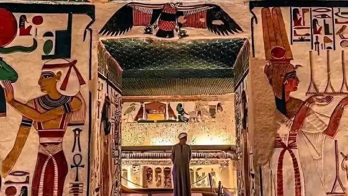 افتتاح مقبرة فرعونية نادرة في مصر بعد 226 عاما على اكتشافها (صور)