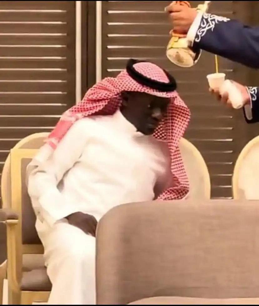 نغولو كانتي في حفل زفاف معاذ فقيهي