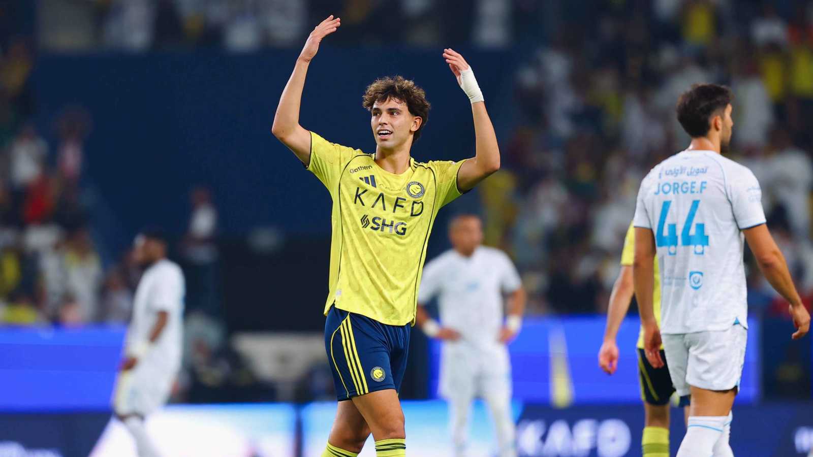 درجة لا يحصل عليها إلا ميسي ورونالدو.. تقييم جواو فيليكس أمام الفتح (صورة)