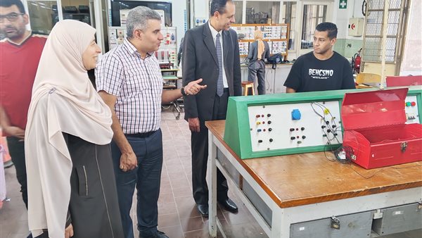 عمل الإسكندرية تتابع الدورات التدريبية المجانية للشباب بمعهد الساليزيان دون بوسكو